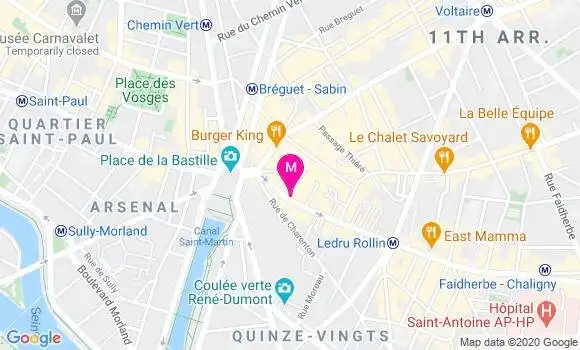 Localisation Dr Antoine Renoncourt