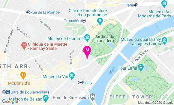 Localisation Dr Gilles Mesnard Deloche