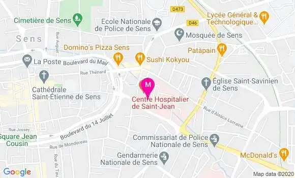 Localisation Dr Christian Gaillard