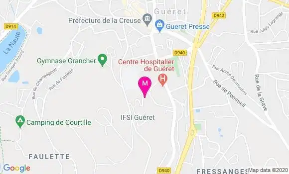 Localisation Dr Bruno Verguet