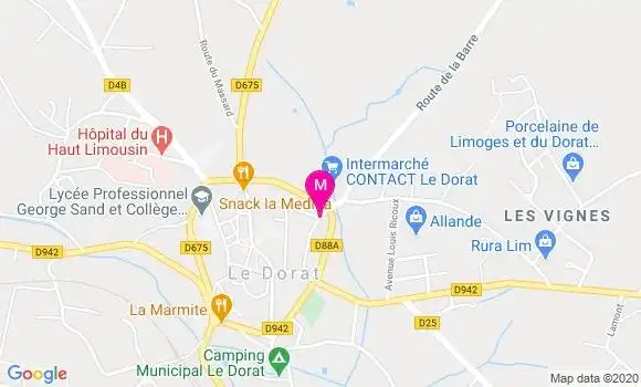 Localisation Dr Bernard Magnin