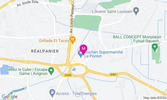 Localisation Dr Julie Biancone