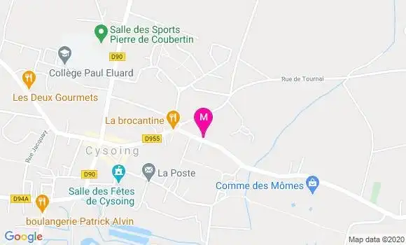 Localisation Dr Marie Droulers