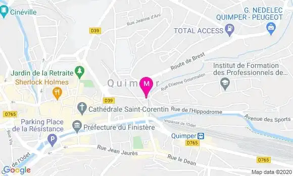 Localisation Dr Tiphaine Bouldoires
