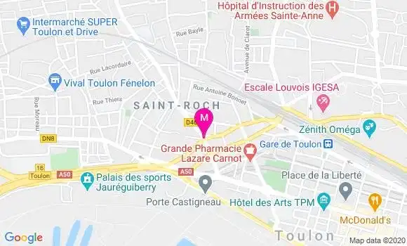 Localisation Dr Nicolas Maisse