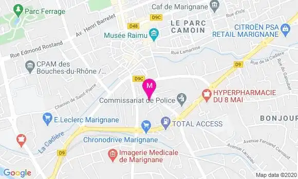 Localisation Dr Jonathan Migliardi