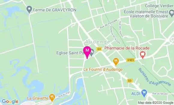 Localisation Dr Isabelle De Ricaud