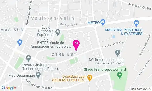 Localisation Dr Chahinez Otmani