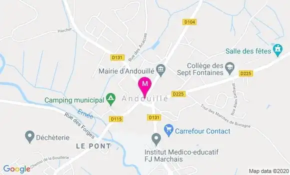 Localisation Dr Baptiste Dunet