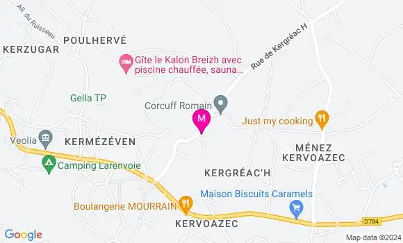 Localisation Dr Marine Drogou