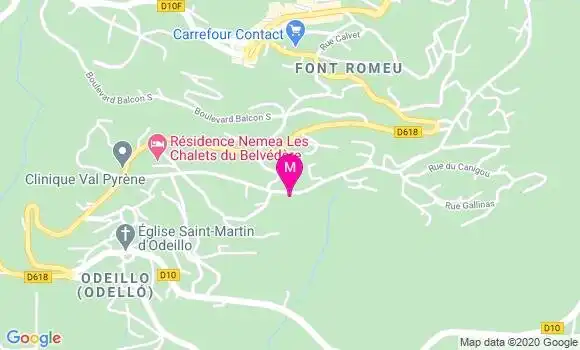 Localisation Dr Paul Fessard
