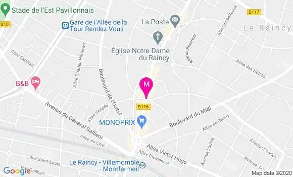Localisation Dr Pascal Mary