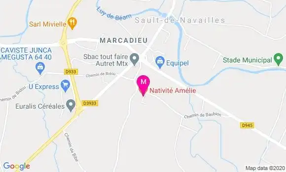 Localisation Dr Stephane Tripet