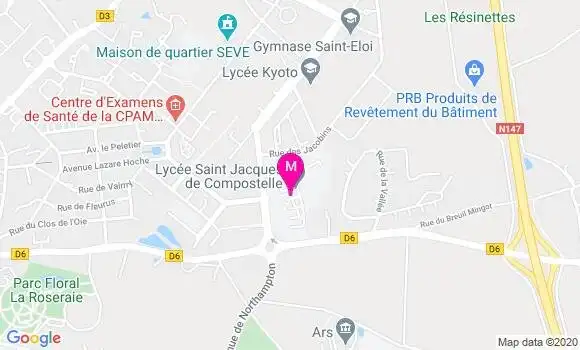 Localisation Dr Ismael Rida Chafi