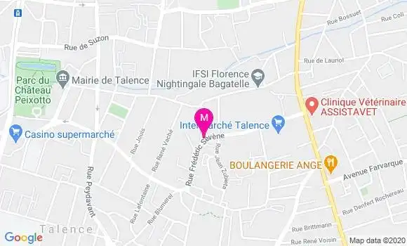 Localisation Dr Paul Nalet