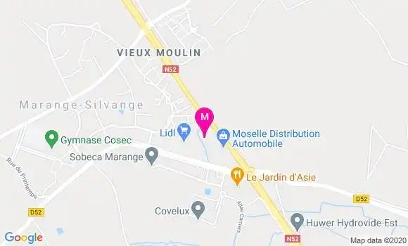 Localisation Dr Fanny Brochot