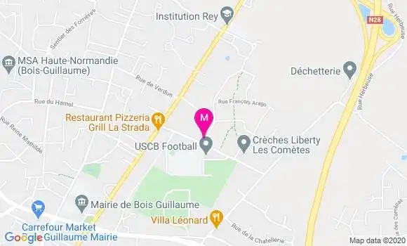 Localisation Dr Vincent Costiou