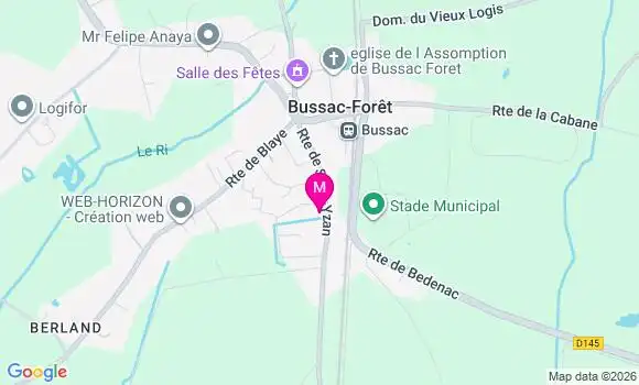 Localisation Dr Thomas Vidalain