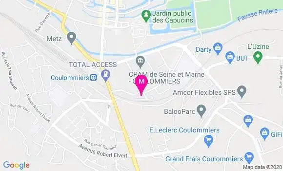 Localisation Dr Andre Pascal Mbongue Mouangue