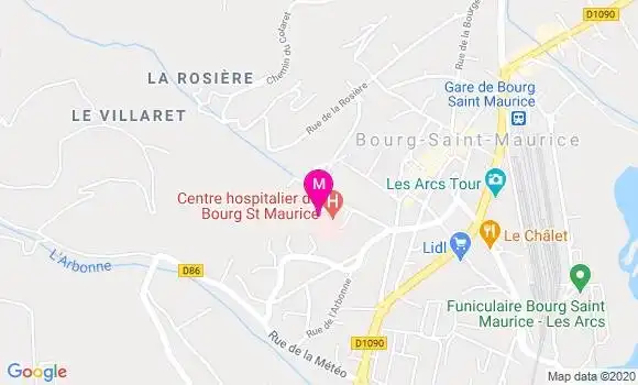Localisation Dr Philippe Battard