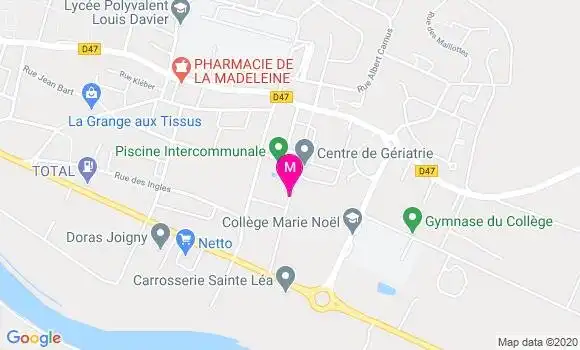 Localisation Dr Agnes Hermann Perot