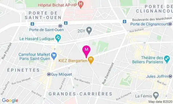 Localisation Dr Bertrand Sohier
