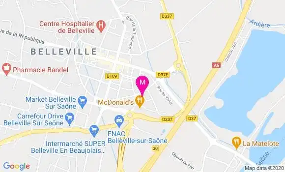 Localisation Dr Nathalie Cros