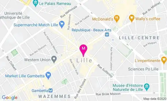 Localisation Dr Eric Fromentin