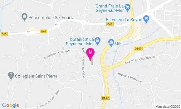 Localisation Dr Alexandre Besset