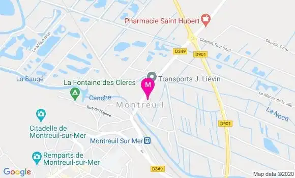 Localisation Dr Marc Antoine Bourgois