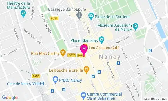 Localisation Dr Mickael Chassain
