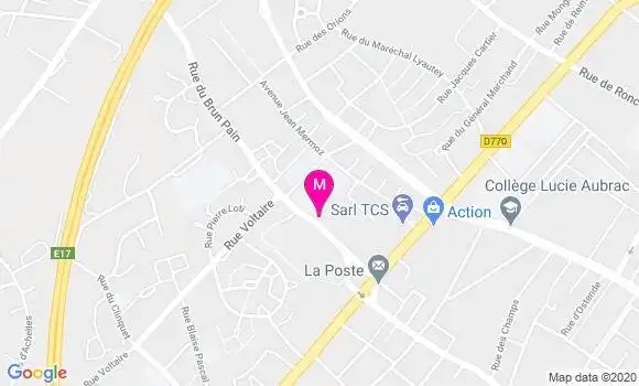 Localisation Dr Antoine Delobel
