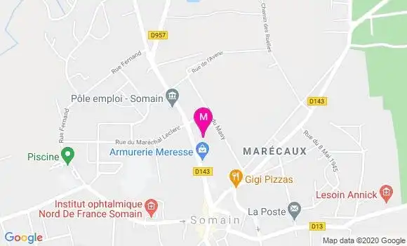 Localisation Dr Perrine Langagne