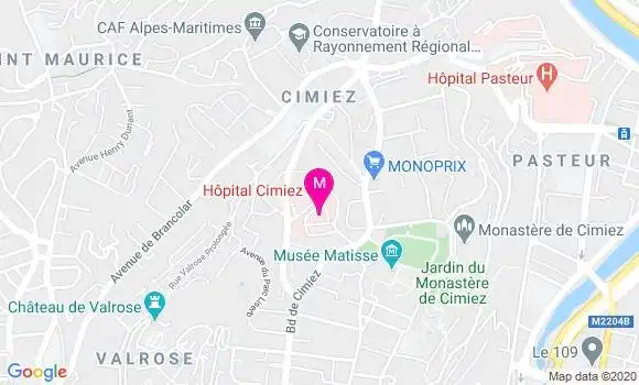 Localisation Dr Charlotte Rometti