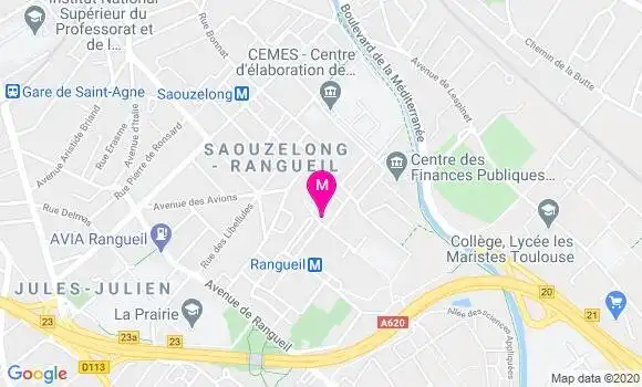 Localisation Dr Audrey Maman