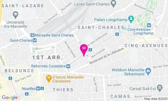 Localisation Dr Anne Chablis