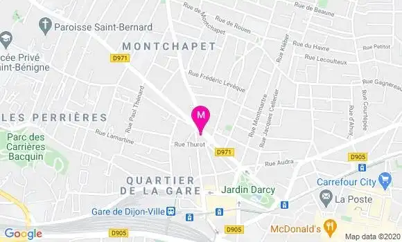 Localisation Dr Joseph Ennedam