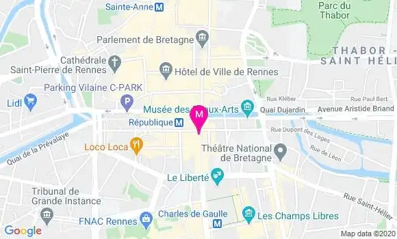 Localisation Dr Denis Rossignol