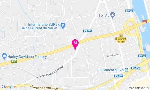 Localisation Dr Camille Grasa