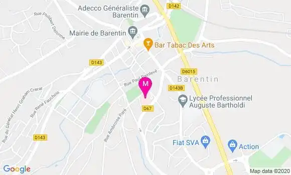 Localisation Dr Florent Francois