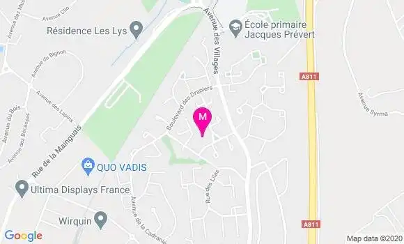 Localisation Dr Gildas Giard