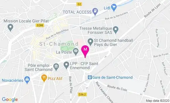 Localisation Dr Maud Jodar