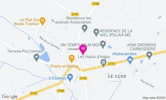 Localisation Dr Julie Hamdan
