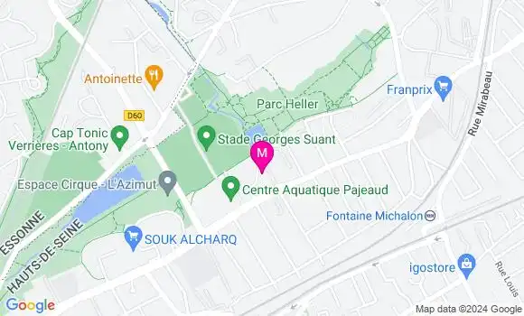 Localisation Dr Pauline Abadie