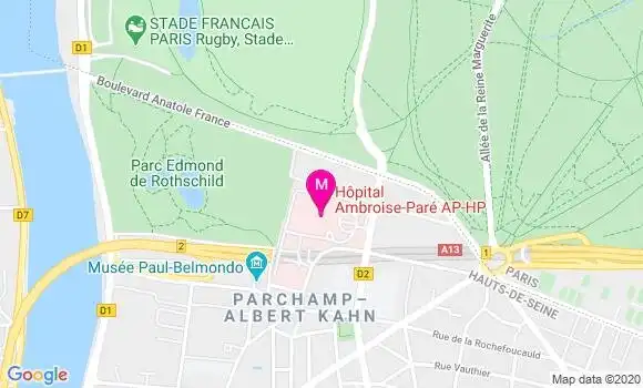 Localisation Dr Emmanuel Dahan
