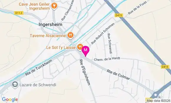 Localisation Dr Corinne De la Torre Baer