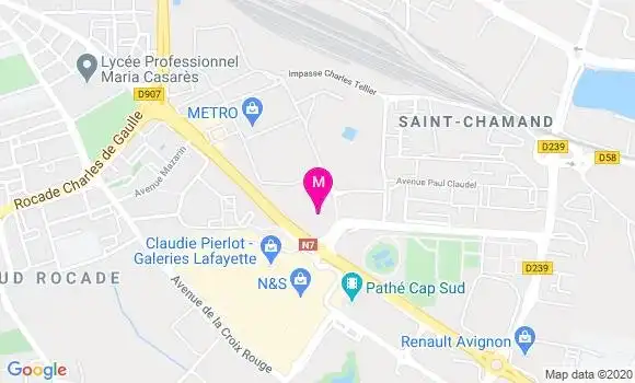 Localisation Dr Stephane Bersac
