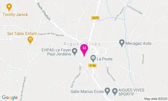 Localisation Dr Clement Bernard