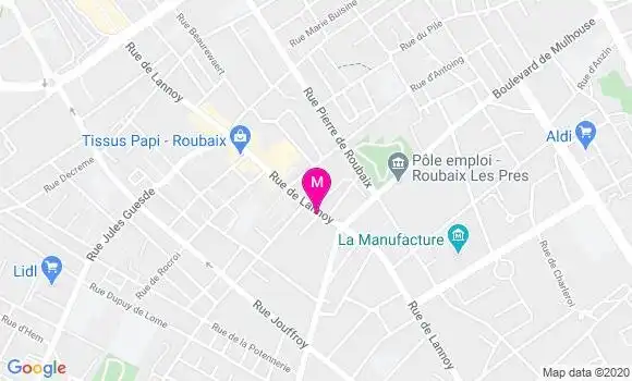 Localisation Dr Barbara Wiart