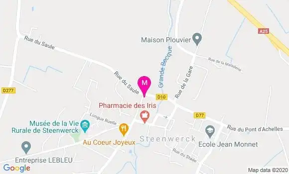 Localisation Dr Emilie Codeville